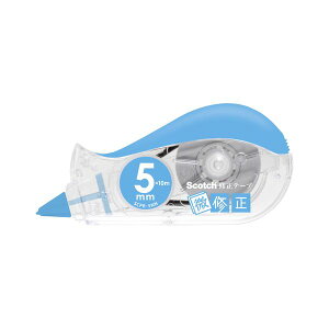 (まとめ) 住友スリーエム スコッチ(R)修正テープ「微修正」 本体 SCPD-5NN 1個入 【×10セット】