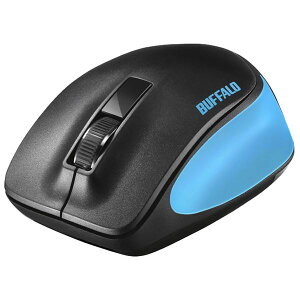 �o�b�t�@���[ ���� BlueLED 3�{�^�� �v���~�A���t�B�b�g�}�E�X �u���[ BSMBW300MBL