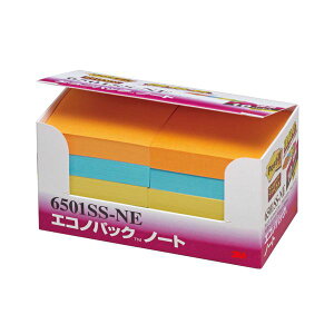 i܂Ƃ߁j 3M |XgCbg GRmpbN Sm[g 50×50mm lIJ[5F 6501SS-NE 1pbNi10j y×3Zbgz