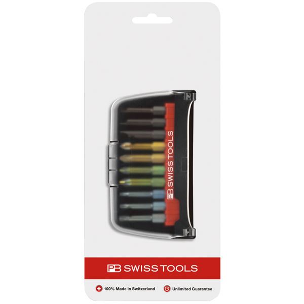 PB SWISS TOOLS E6-989CN 段付ビットセット（ケース入り・台紙付