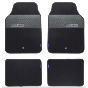 SPARCO CORSA �X�p���R�R���T �t���A�}�b�g 4���Z�b�g SPC1909BK-J
