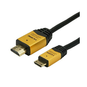 �i�܂Ƃ߁jHORIC HDMI MINI�P�[�u�� 1m �S�[���h HDM10-020MNG�y×5�Z�b�g�z