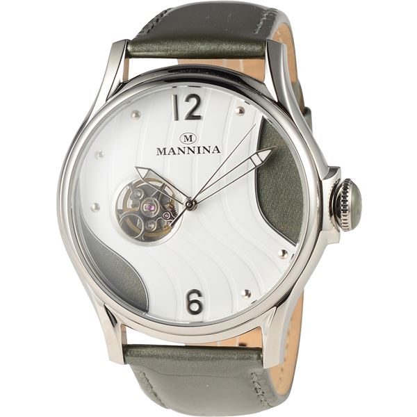 MANNINA(マンニーナ) 腕時計 MNN004-02 メンズ 正規輸入品 グレー