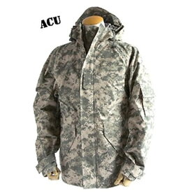 アメリカ軍 ECWC S-1ジャケット／パーカー 【 XSサイズ 】 透湿防水素材 JP041YN ACU カモ（ 迷彩） 【 レプリカ 】