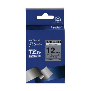 (�܂Ƃ�) �u���U�[ �s�[�^�b�` TZe�e�[�v���^���b�N�e�[�v 12mm ��(�����)/������ TZE-M931 1�� �y×10�Z�b�g�z