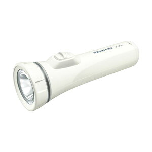 (まとめ)パナソニック LED懐中電灯 乾電池エボルタNEO単1形2本付 BF-BG41K-W 1個 【×5セット】