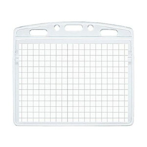 (まとめ)コクヨ 名札ケース<アイドプラス> 特大・チャック付 69×97mm 10枚入 ナフ-C188-10 1パック(10個)【×10セット】