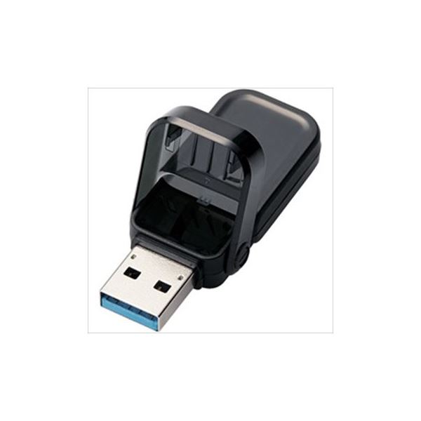 最大50枚までの書類を収容可能 送料無料 エレコム USBメモリ フリップキャップ式 USB3.1 卸売 1個 MF-FCU3032GBK 黒32GB Gen1 対応 早い者勝ち