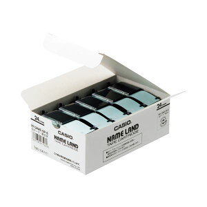 (�܂Ƃ߁j�J�V�I CASIO �l�[�������h NAME LAND �X�^���_�[�h�e�[�v 24mm×8m ��/������ XR-24WE-5P-E 1�p�b�N(5��)�y×3�Z�b�g�z