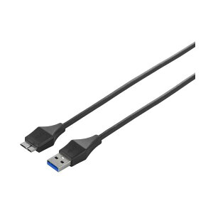 �i�܂Ƃ߁j�o�b�t�@���[ ���j�o�[�T���R�l�N�^USB3.0 (A)�I�X-micro(B)�I�X �u���b�N 2m BSUAMBSU320BK 1�{�y×3�Z�b�g�z