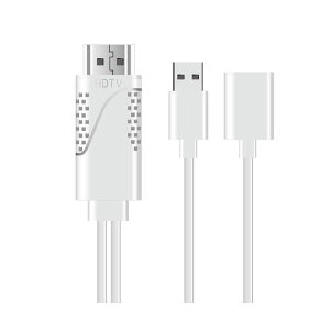 ���{�g���X�g�e�N�m���W�[ iPhone HDMI�~���[�����O�P�[�u�� �i�z���C�g�j IPHDMI-WH