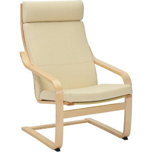 �p�[�\�i���`�F�A ��60cm 1�l�|�� �t�@�u���b�N �ؐ� �Ȗ؃t���[�� �A�C�{���[ IV �g���i�y����s�z