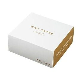 【送料無料】（まとめ）水野産業 ワックスペーパー 小 クラフト 1箱（1000枚）【×5セット】