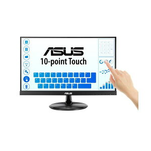ASUS TeK 21.5�^���C�h 10�_�}���`�^�b�`�t���f�B�X�v���C �i1920×1080�^IPS�^�O���A�^�t���b�J�[�t���[�Z�p���ځ^�d�x7H�K���X�̗pHDMI�EVGA�EUSB2.0�^3�N�ۏ؁^�u���b�N�j VT229H VT229H