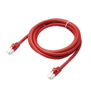 �G���R�� LAN�P�[�u��/CAT6A�Ή�/EU RoHS�w�ߏ���/�ܐ܂�h�~/�ȈՃp�b�P�[�W�d�l/2m/������/���b�h LD-GPAT/RD2/RS