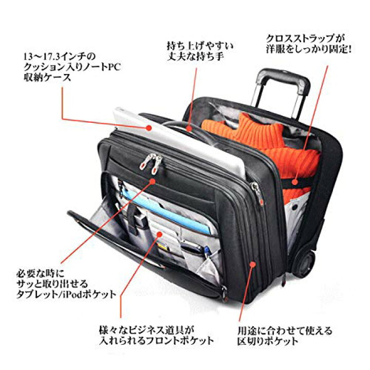 楽天市場】Samsonite サムソナイト PFT MOBILE OFFICE 機内持込可 