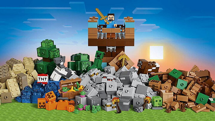 楽天市場】レゴ(LEGO)マインクラフト クラフトボックス 2.0 21135 