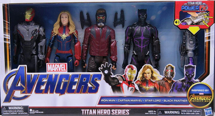 楽天市場】アベンジャーズ アクションフィギュアセット 4体 MARVEL 