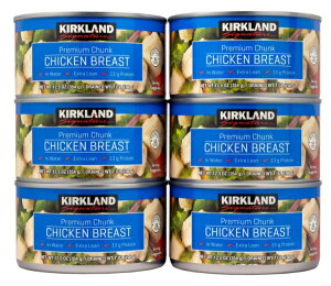 【6缶】KS チキン缶 354gx6缶 カークランドシグネチャー チキンブレスト 鶏の水煮 鶏胸肉 水煮 缶 保存食 缶詰 チキン KIRKLAND SIGNATURE 備蓄 災害 遭難 非常 防災グッズ地震対策非常用緊急避難災