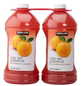 J[NhVOl`[ r[bhO[vt[c W[X 2.8L x 2{ W[X Kirkland Signature Rubyred Grapefruit