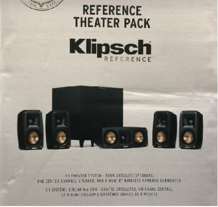 楽天市場】KLIPSCH 5.1CH スピーカー パッケージ Reference Theater 