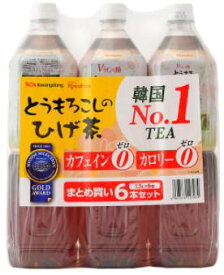 【6本】アイリスオーヤマ とうもろこしのひげ茶 1500ml×6本 お茶 1.5L x 6本 まとめ買い カフェイン0 韓国No.1 カロリー0 とうもろこし 美容 健康 カフェインレス ノンカフェイン アイリスオーヤマ