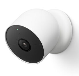 Google Nest Cam バッテリー式スマートカメラ GA01317-JP スマートカメラ バッテリー式 簡単設置 耐水 防塵 屋内 屋外