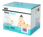 【720枚入】RICO赤ちゃん用おしりふき （80×9個）大判厚手・無香料　RICO BABY WIPES 赤ちゃん Babywipe 出産祝い 衛生用品 ウェットティッシュ 介護 大容量 コストコ おしりふき