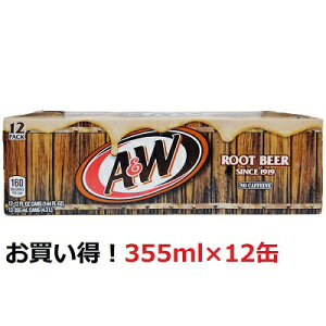 A&W Root Beer 355ml 12 [grA   Y_ 355×12 W[X  n