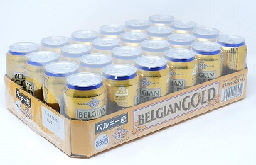 ベルジャン ゴールド 発泡酒 330ml×24缶 ベルギー産 ビアテイスト ベルギー アルコール お酒 酒 第三のビール