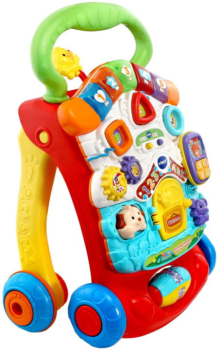 楽天市場 Vtech Sit To Stand アクティビティーウォーカー Stroll Discover Walker ヴィテック 知恵玩具 英語 色 数字 音楽 9ヶ月 3歳 手押し車 子供 こども 子ども おもちゃ ワールドデポ