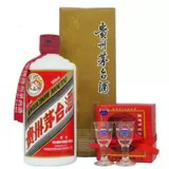楽天市場】貴州茅台酒 500 ml 53度 グラス2個付 ショットグラス