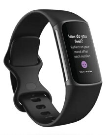 fitbit Charge 5 健康管理トラッカー FB421BKBK-FRCJK ブラック／グラファイト ステンレススチール Fitness & Health GPS搭載 ペースと距離