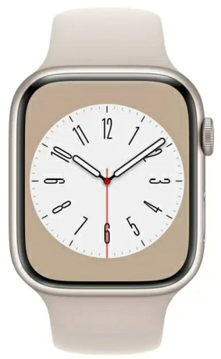 楽天市場】Apple Watch Series 8 GPSモデル 45mm スターライト  