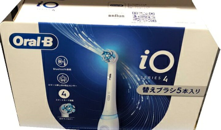 楽天市場】【替え5本付】BRAUN ORALB オーラルB 電動歯ブラシ IO4 替え  