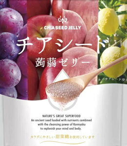 y60z`AV[h[[ 60 Chia Seed Konjac Jelly   [ ԐH  N e e VFA yY p[eB[