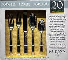 【20点】 MIKASA ミカサ ステンレス カトラリーセット 5種×4セット 4人分 カトラリー テーブルウェア テーブルセット ナイフ フォーク スプーン