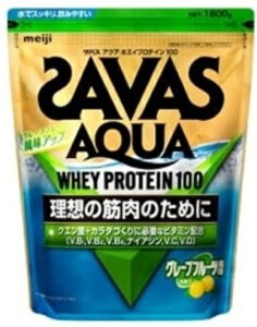 SAVAS �A�N�A�z�G�C�v���e�C�� �O���[�v�t���[�c���� 1800g �ؓ� �N�G���_ �r�^�~�� ���݂₷�� AQUA WHEY PROTEIN GRAPEFRUIT