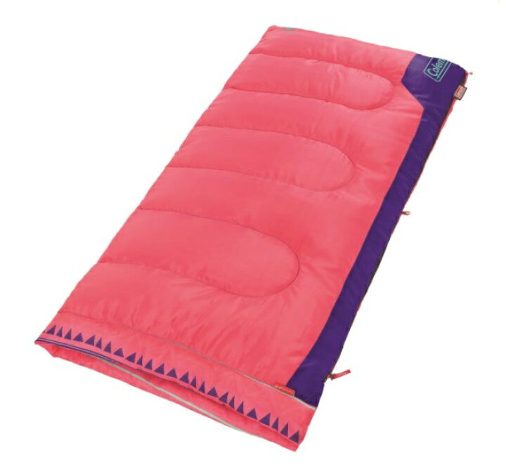 楽天市場 コールマン 子供用寝袋 快適使用温度10 ピンク 寝袋 子供用 キャンプ Coleman Youth Sleeping Bag 50 コストコ ワールドデポ