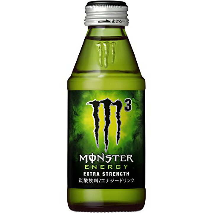 楽天市場 正規品 送料無料 Monster Energyアサヒ飲料 モンスターエナジー M3 ワンウェイ びん 150ml 24本 ケース販売 炭酸栄養ドリンク 大容量 瓶 アサヒ飲料正規輸入代理店品正規輸入品 モンスターウルトラエナジードリンク ワールドデポ