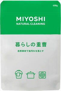 ミヨシ 暮らしの重曹 【 ミヨシ石鹸 】 【 食器用洗剤・自然派 】 1点