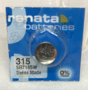 �y���i�[�^�d�r�z 315 SR716SW