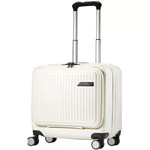 y42LzXCX~^[ SM-C318 18in X[cP[X ojzCg ϋv y mI JWA 360°]  SWISS MILITARY 18in Suitcase Vanilla White