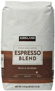 KIRKLAND GXvb\uh R[q[ () _[N[Xg 1.13kg  J[Nh VOl`[ Espresso Blend Coffee