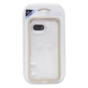 GooglePixel9a��p�w�ʌ^�P�[�X Chrome-CLEAR Beige GP9a-CHC07
