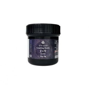 PADICO �p�W�R UV-LED�R�[�e�B���O���W�� ���̎� (�O���X �f�B�b�v) 70g 403403