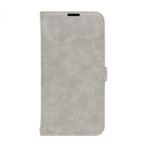 Style Natural iPhone17��p�蒠�^�P�[�X Gray/�O���[ iP25-61-VS01