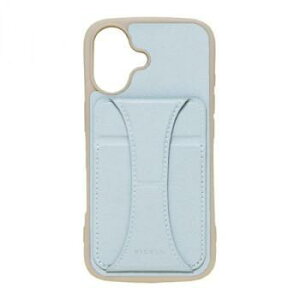 NICOLA iPhone17��p�w�ʌ^�P�[�X Blue/�u���[ iP25-61-NIC03