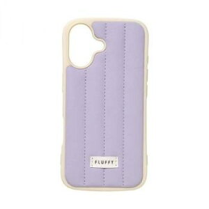 FLUFFY iPhone17��p�w�ʌ^�P�[�X Lilac/���C���b�N iP25-61-FFYH04