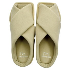 klocka おそうじクロススリッパ BEIGE ベージュ A631BE
